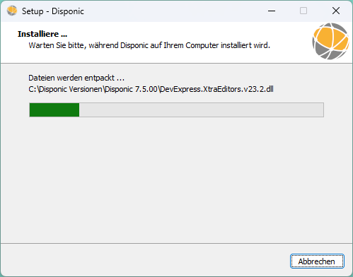 12-Setup - Disponic aktuell